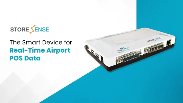 smart device for real time airport pos data