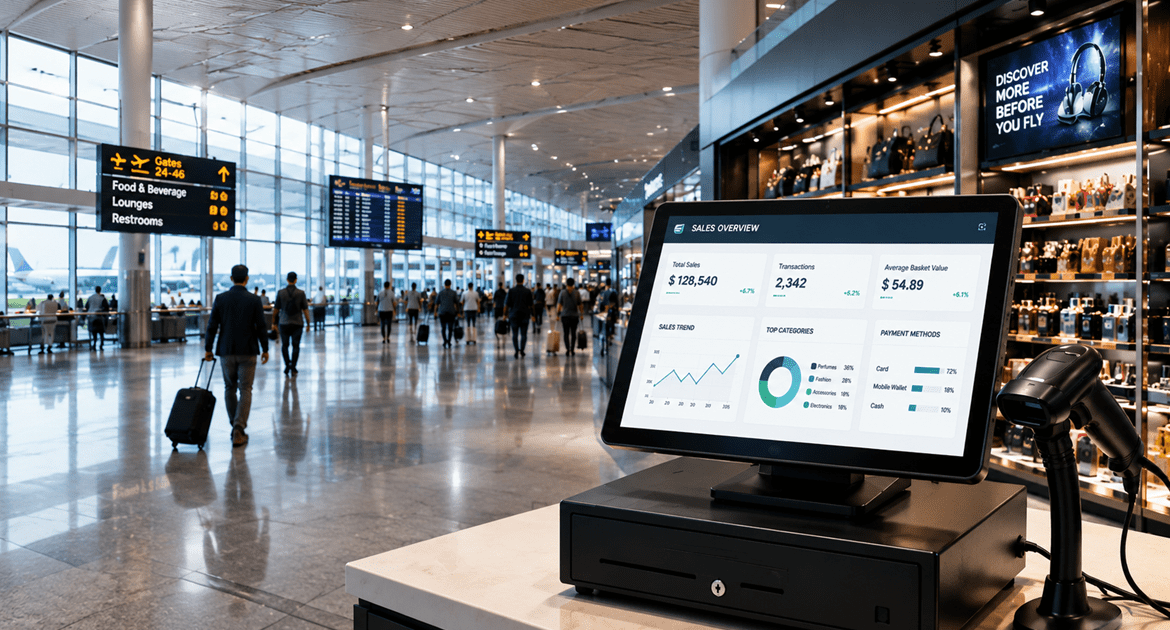 Retail POS Analytics: How Airports Turn Sales Data into Profit